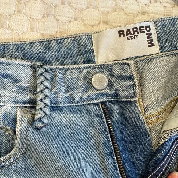 RARE DNM EDIT Light Indigo High Waisted Baggy Jeans - 23 - PacSun - Picture 7 of 9